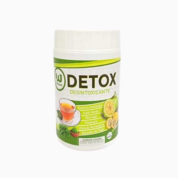 Detox Sabor a Limon DETOX DESINTOXICANTE 350g. Sabor Limón